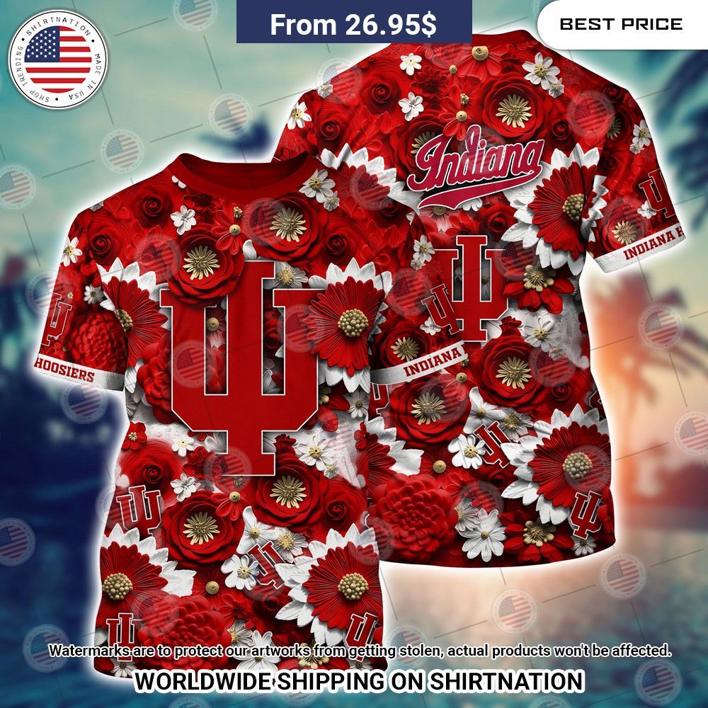 Indiana Hoosiers NCAA Hawaiian Shirt Looking so nice