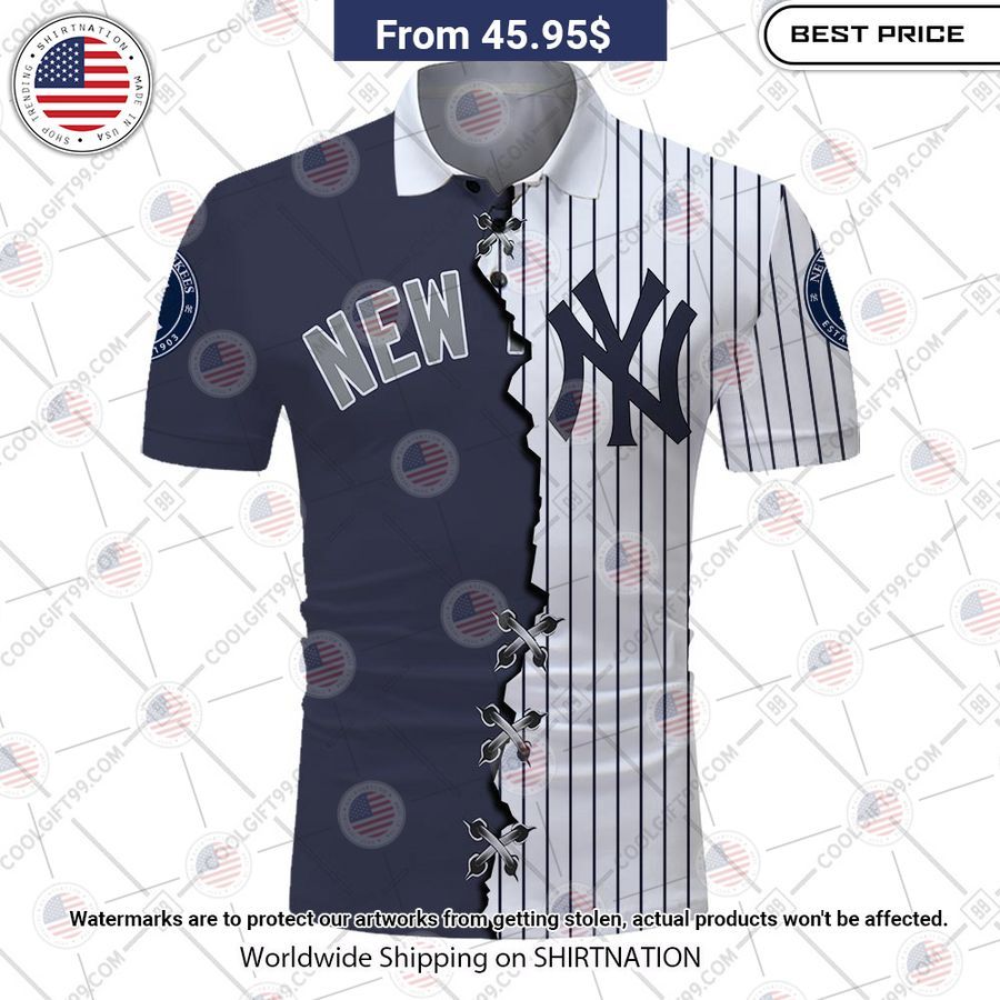 mlb new york yankees mix jersey style custom polo 2 241.jpg