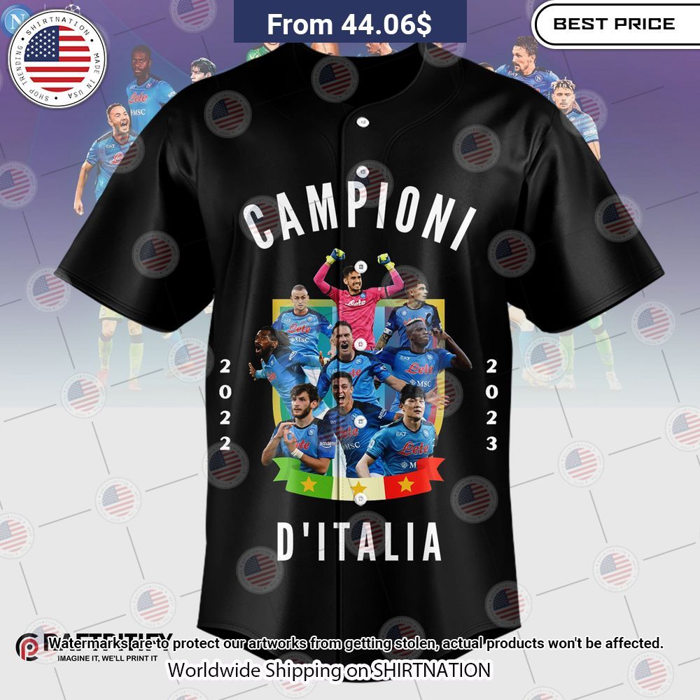 NEW Campione D'italia 2023 Baseball Jerseys Damn good