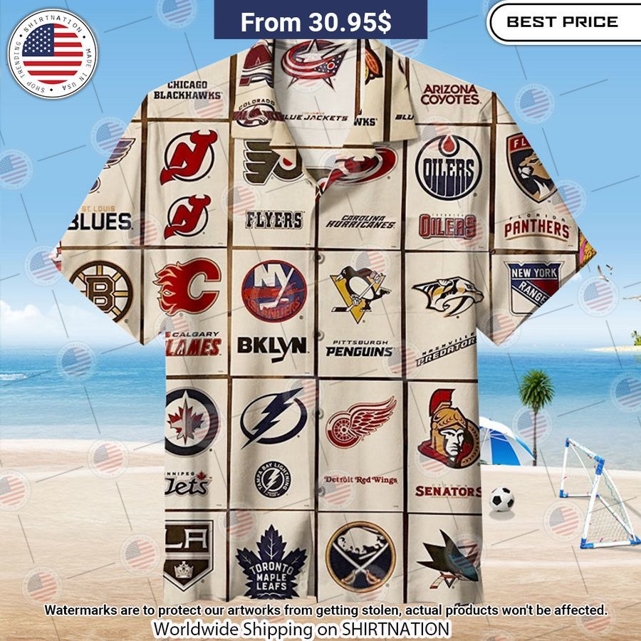 NHL Hockey Team Hawaiian Shirt I like your hairstyle