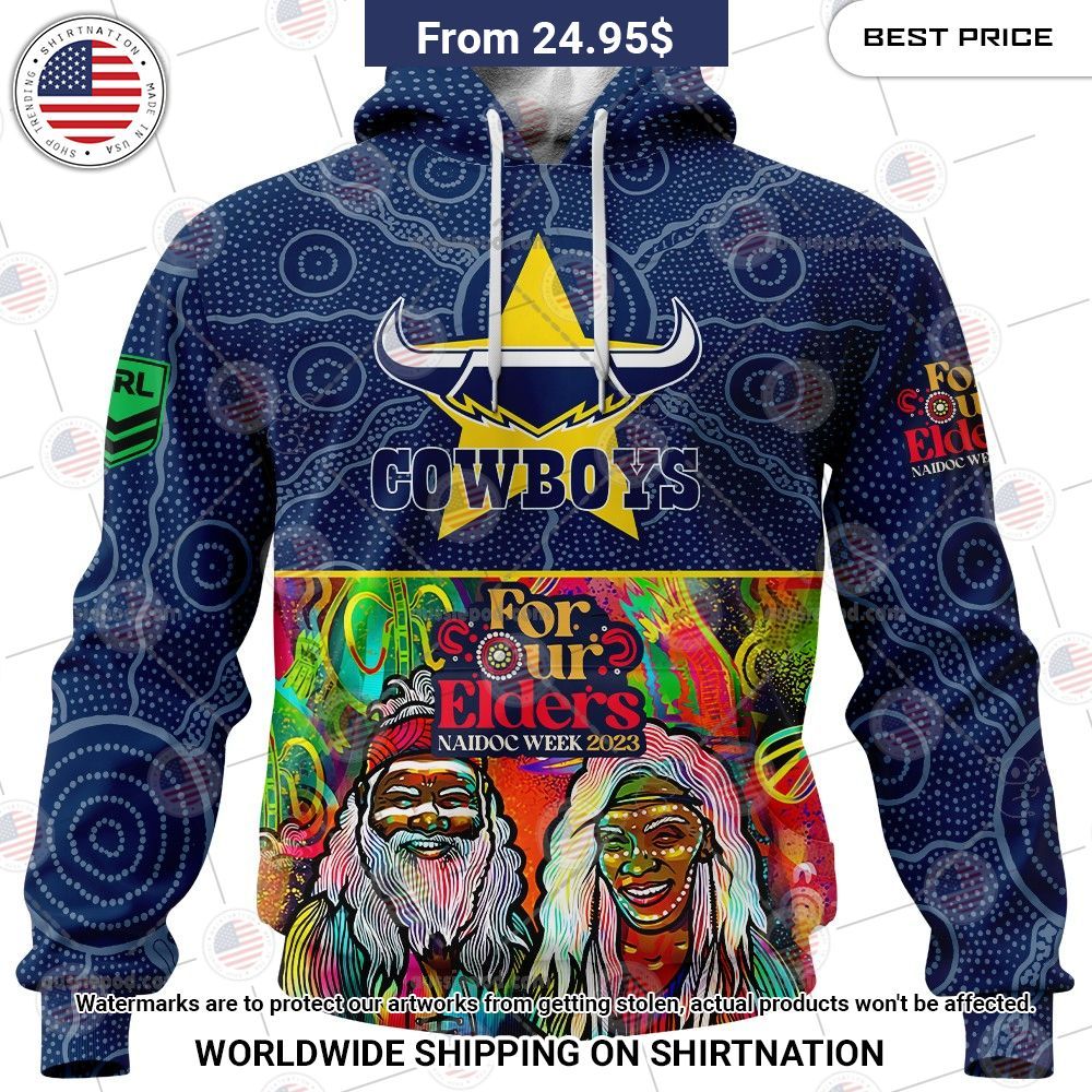 North Queensland Cowboys NAIDOC Week 2023 Custom Shirt Wow! This is gracious