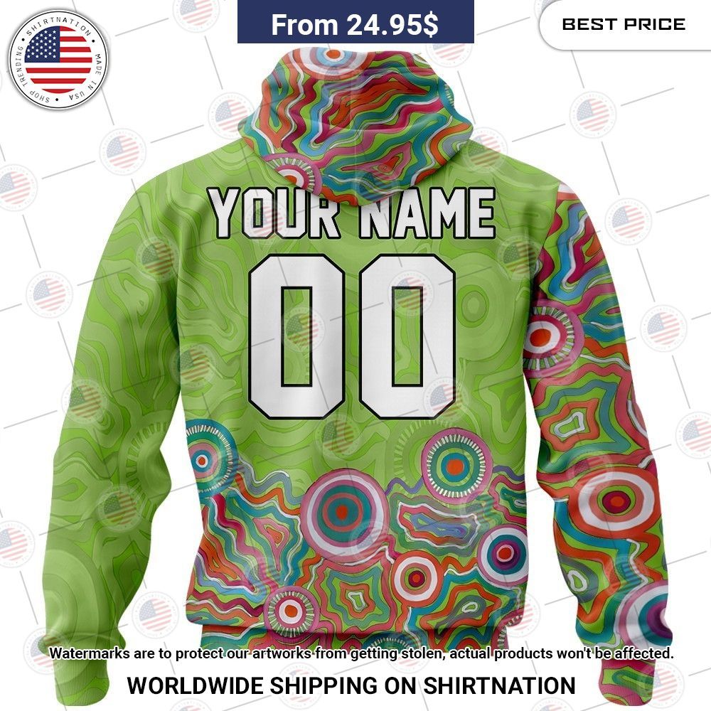 NRL Canberra Raiders NAIDOC Week 2023 Custom Shirt You look fresh in nature