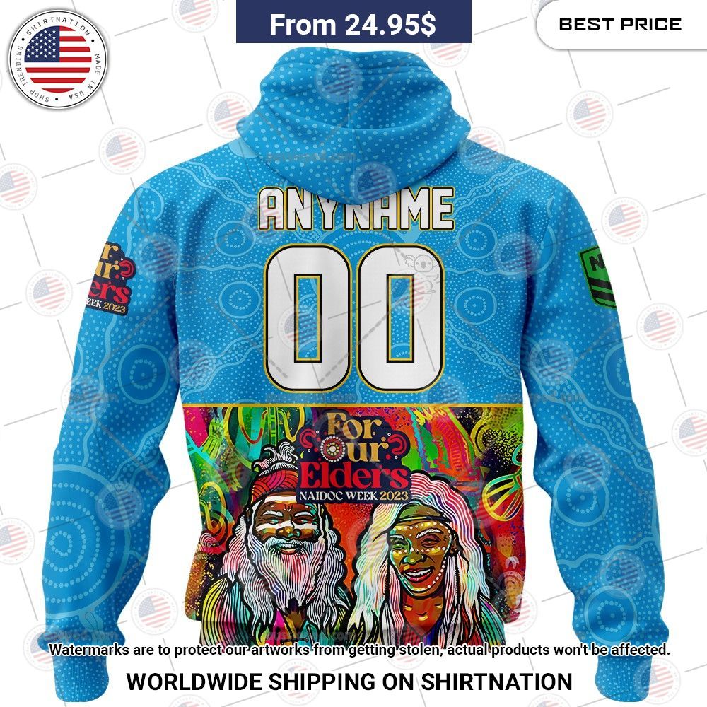 NRL Gold Coast Titans NAIDOC Week 2023 Custom Shirt Unique and sober