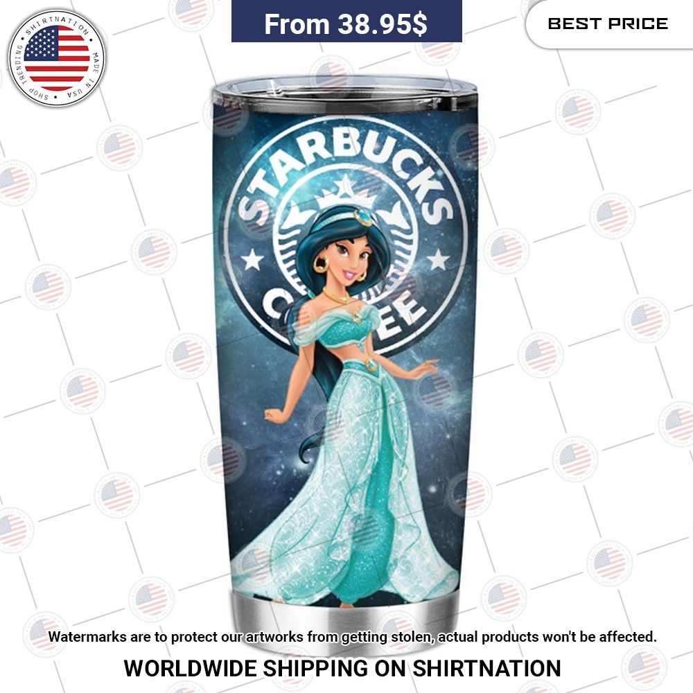 Princess Jasmine Starbucks Galaxy Tumbler It is more than cute