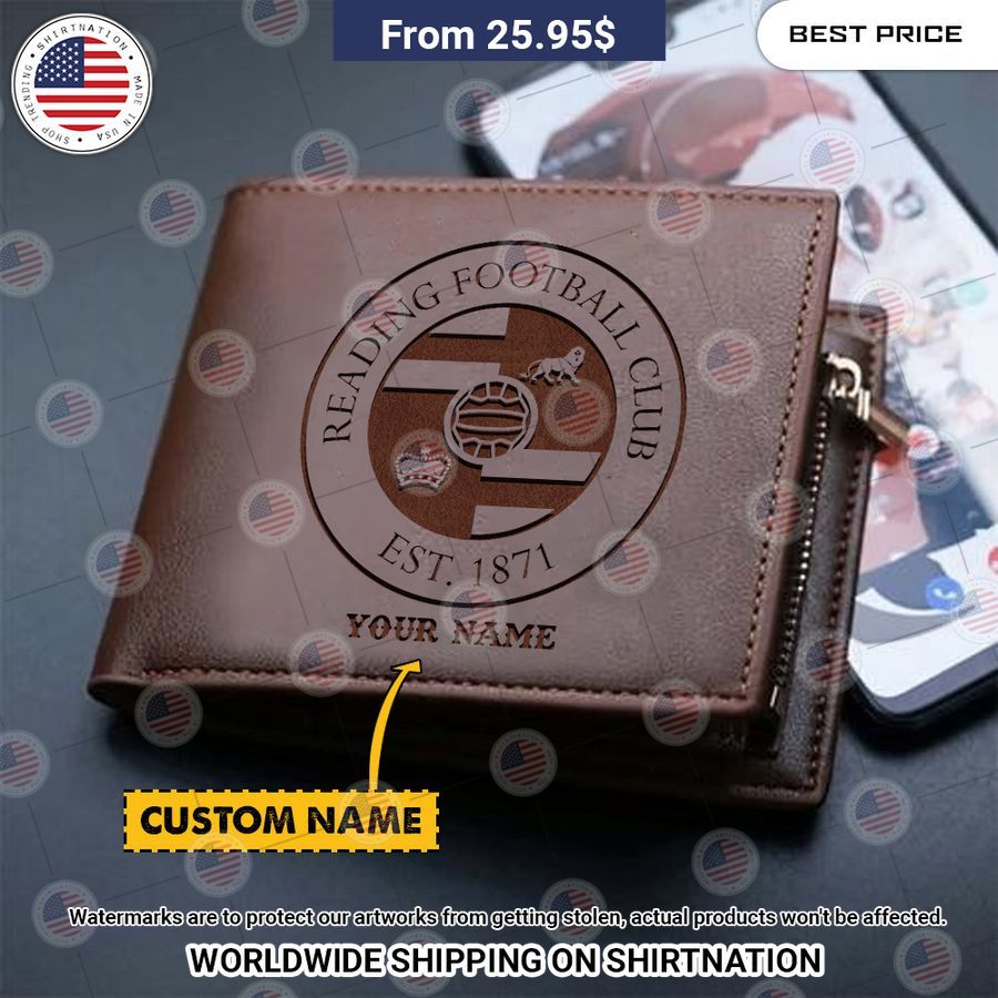 Reading Custom Leather Wallet Cuteness overloaded