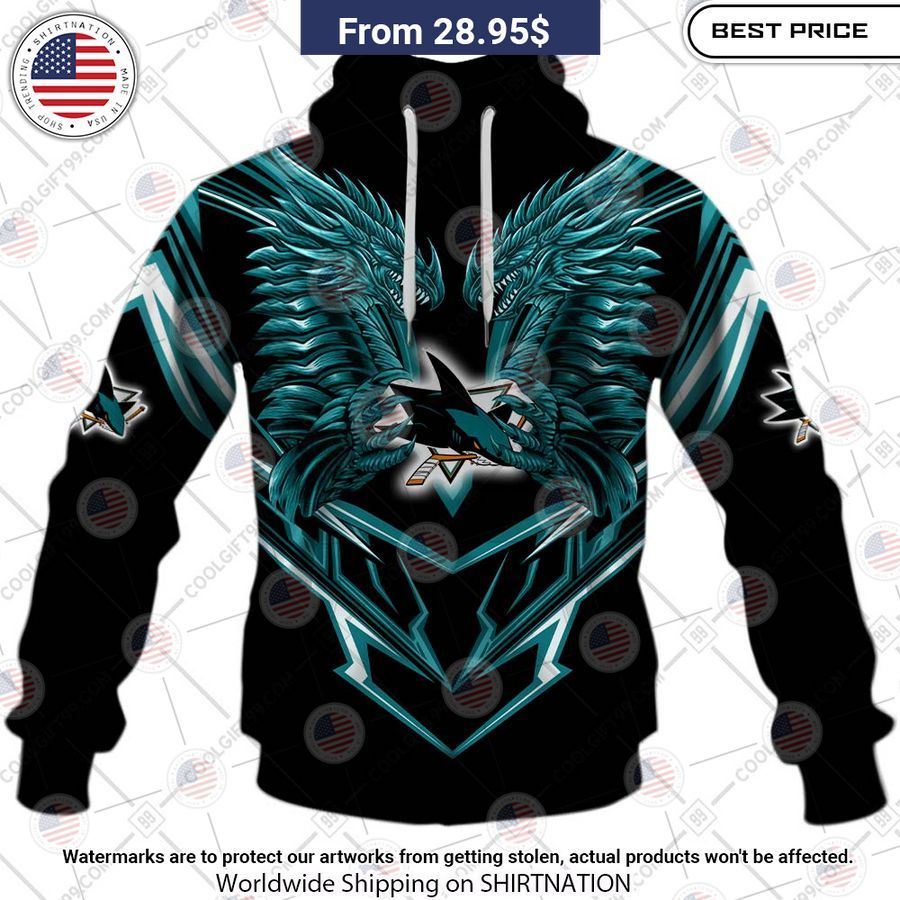 San Jose Sharks Dragon Custom Shirt Have you joined a gymnasium?