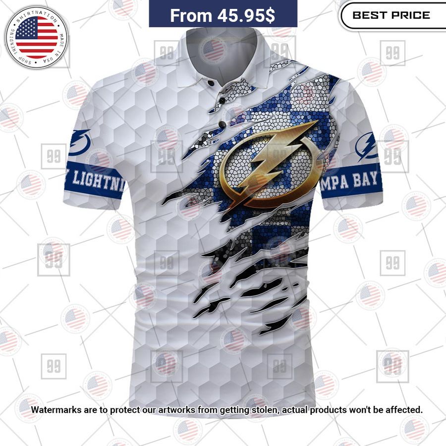 Tampa Bay Lightning Custom Polo Heroine