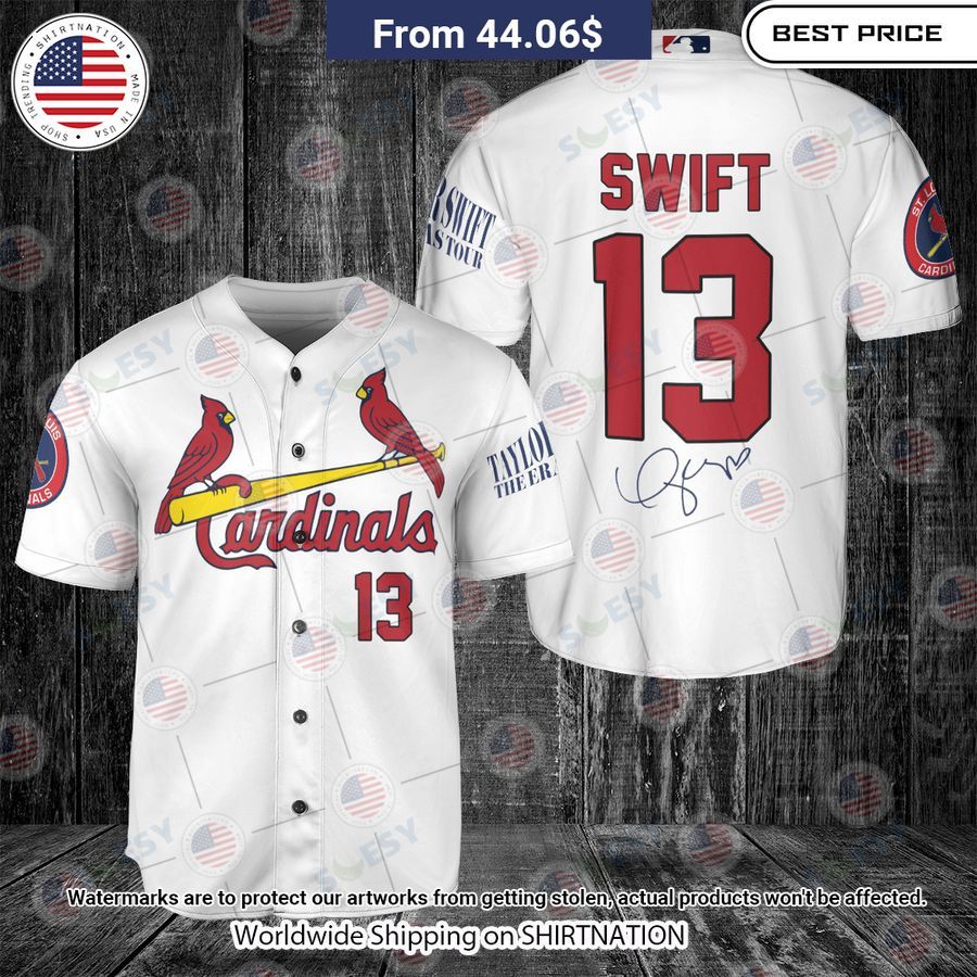 Taylor Swift 13 Cardinals Baseball Jersey Long time