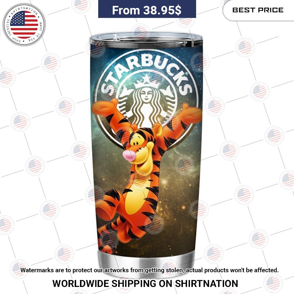 Tiger Starbucks Galaxy Tumbler Super sober