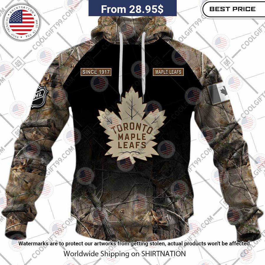 Toronto Maple Leafs Hunting Camo Custom Shirt Beauty queen