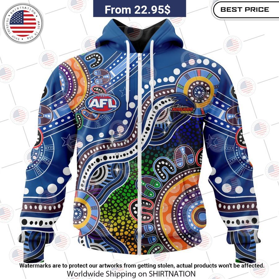 Adelaide Crows Indigenous Custom Shirt You look too weak