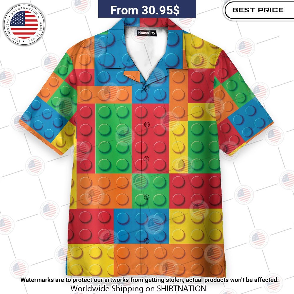 Amazing Lego Hawaiian Shirt Cool DP