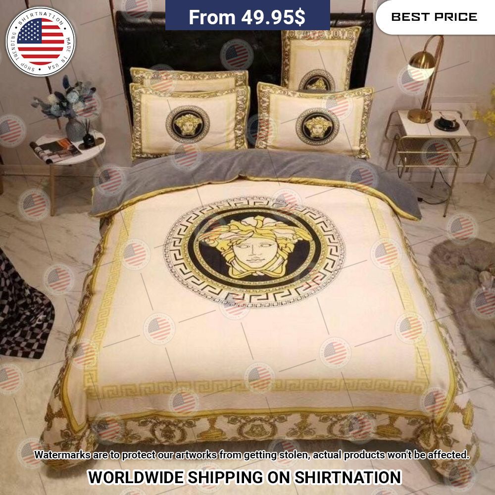 BEST Versace Medusa Bedding Set Good one dear