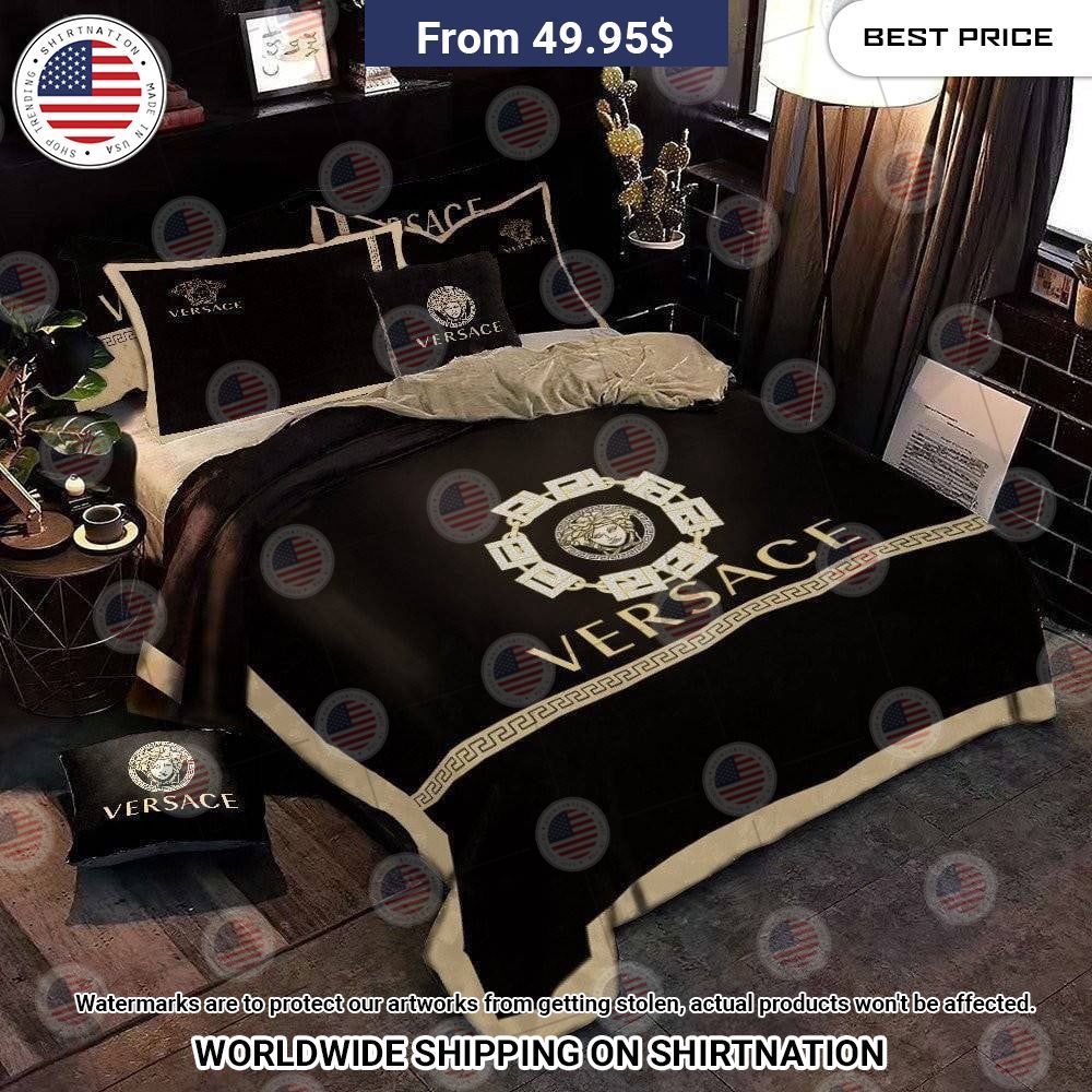 BEST Versace Pattern Bedding Set You guys complement each other