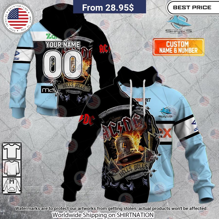 cronulla sutherland sharks acdc hells bells custom hoodie 1 802.jpg