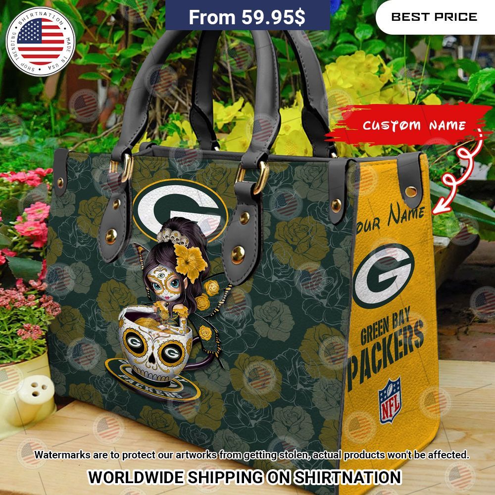 custom green bay packers sugar skull girl leather handbag 1 425.jpg