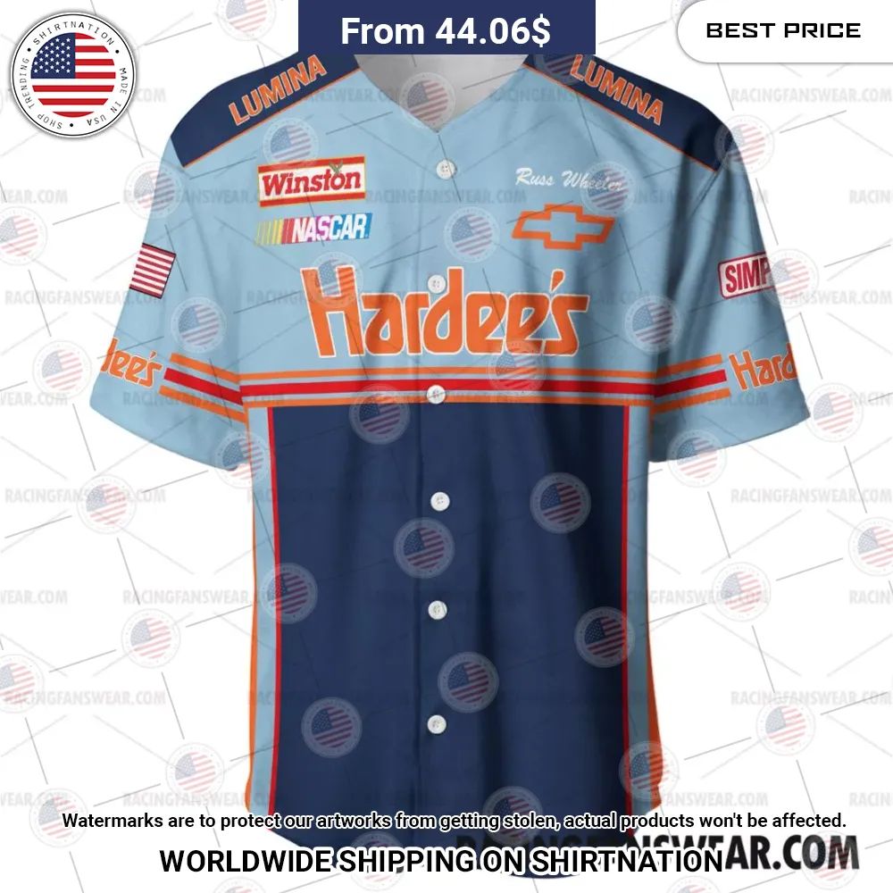 days of thunder hardees nascar film racing baseball jersey 2 929.jpg