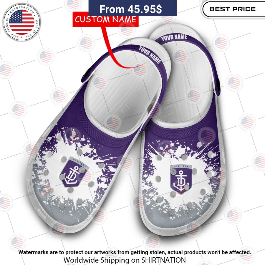 Fremantle Dockers Crocs Shoes Selfie expert