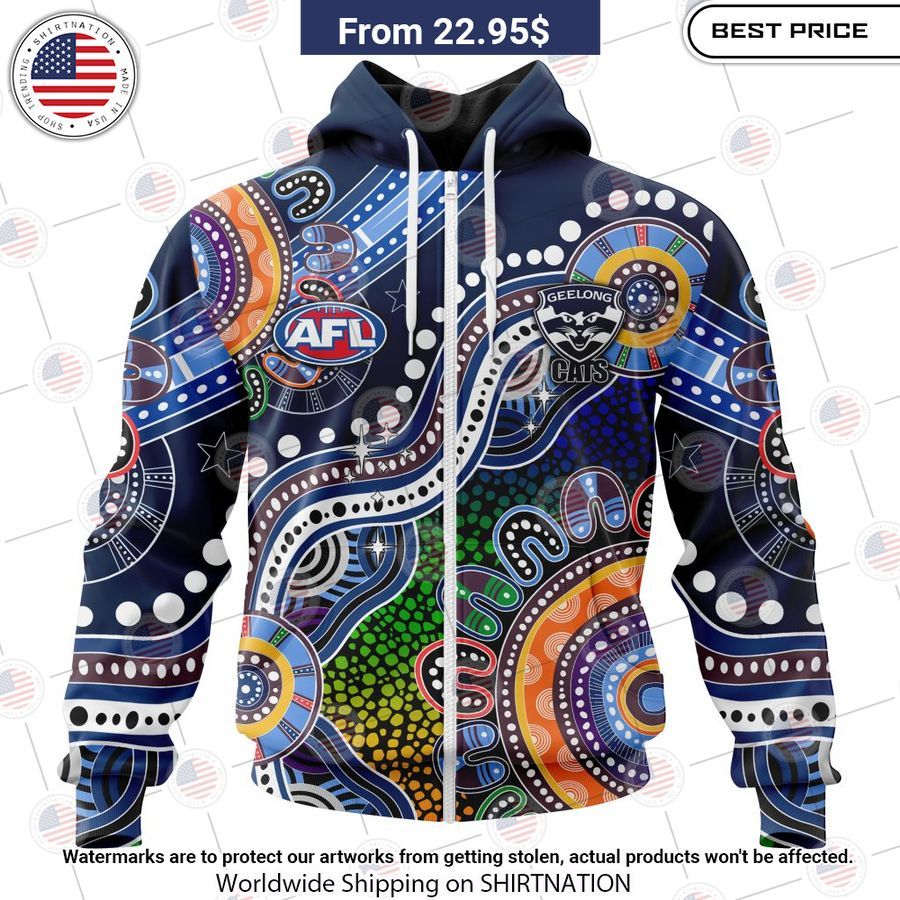 Geelong Cats Indigenous Custom Shirt Trending picture dear