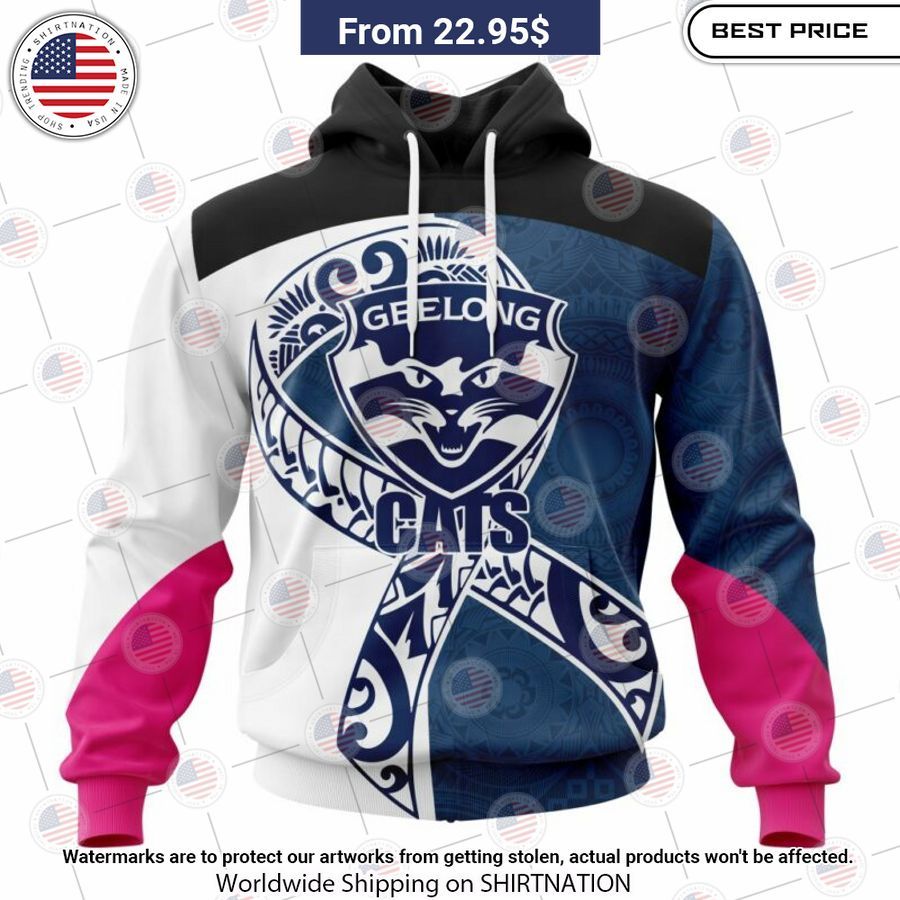 Geelong Football Club Samoa Fight Cancer Custom Shirt Speechless