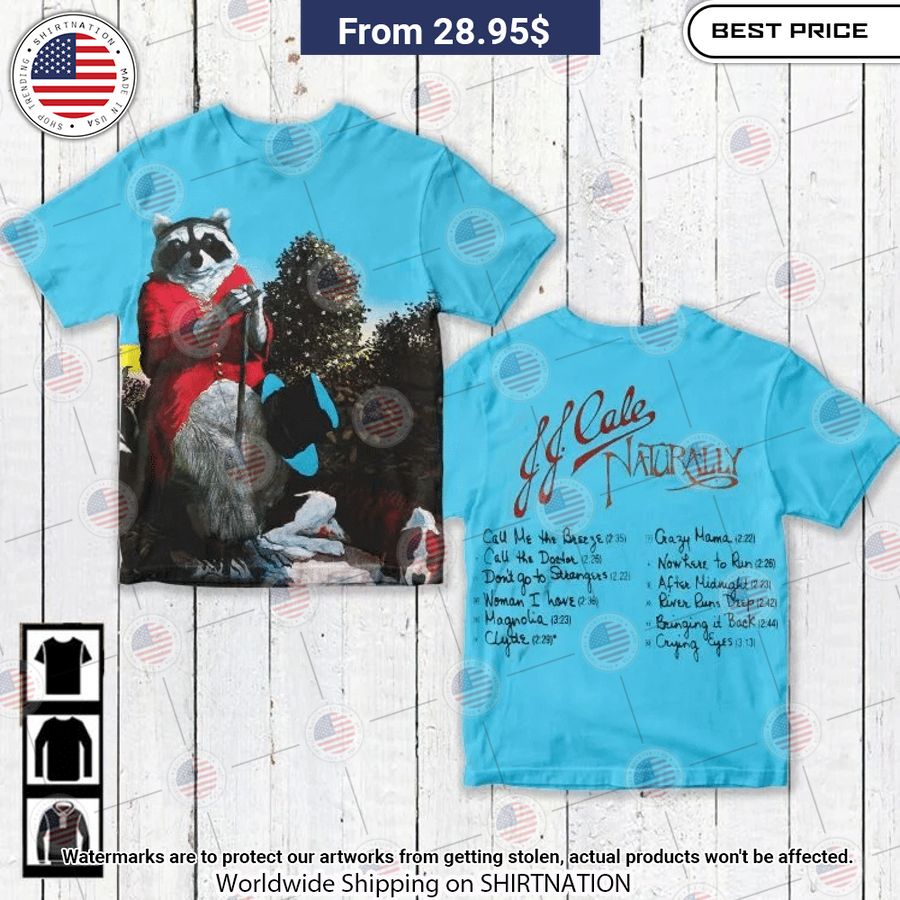 Jj Cale Naturally Album Shirt Best couple on earth