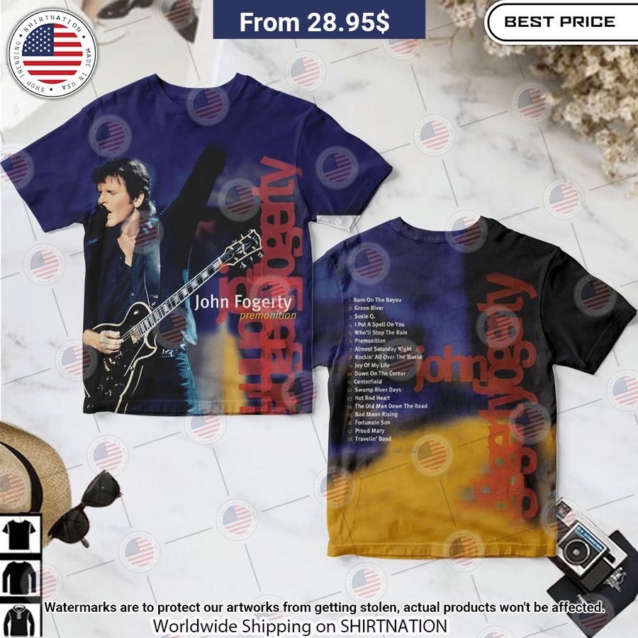 John Fogerty Premonition Album Shirt It is too funny