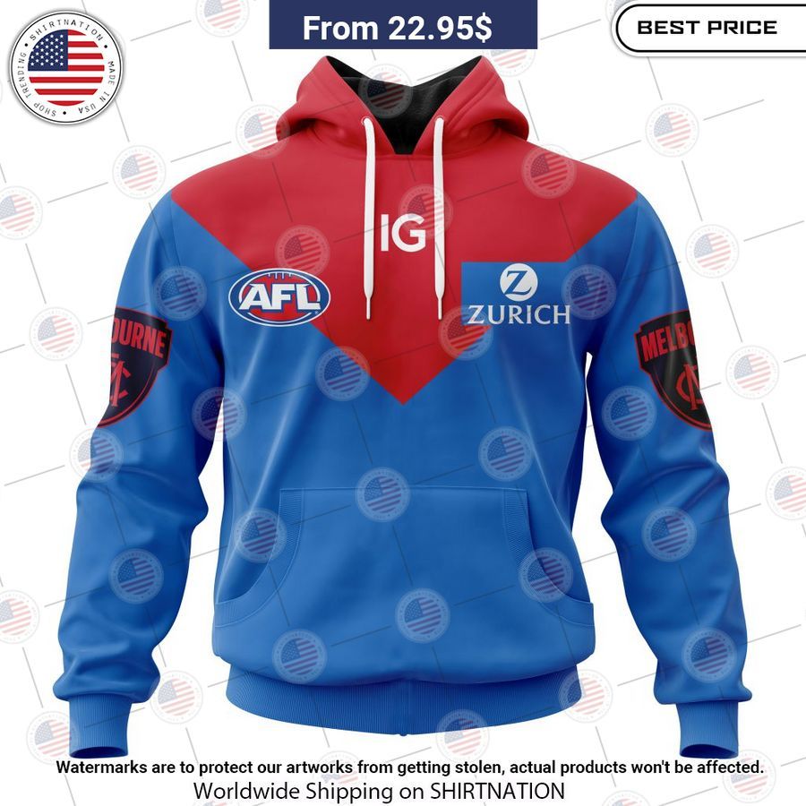 Melbourne Football Club Clash 2023 Custom Shirt Nice shot bro