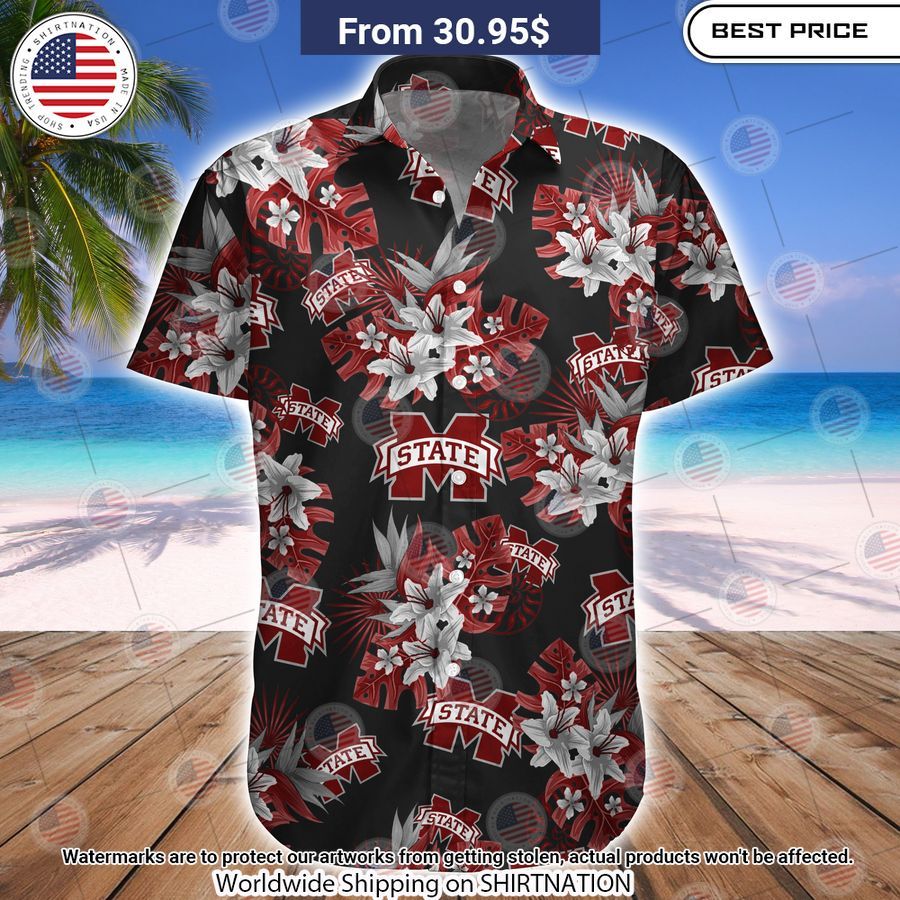 Mississippi State Bulldogs Tide Football Hawaiian Shirt Stand easy bro