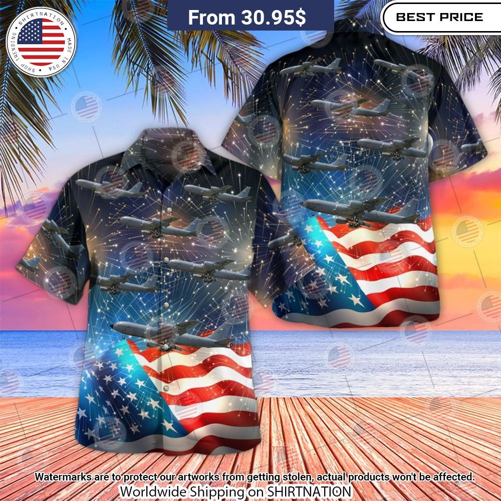 Nebraska Air National Guard 4th Of July Hawaiian Shirt Pic of the century