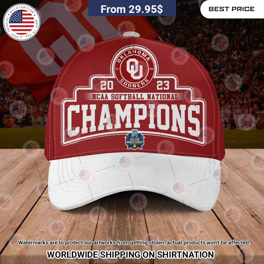 Oklahoma Sooners NCAA Softball National Champions Cap Ah! It is marvellous