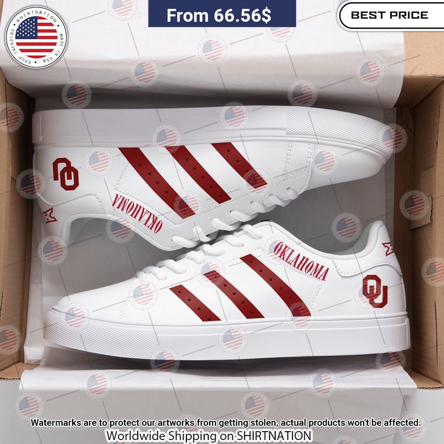 Oklahoma Sooners Stan Smith Shoes Beautiful Mom, beautiful daughter