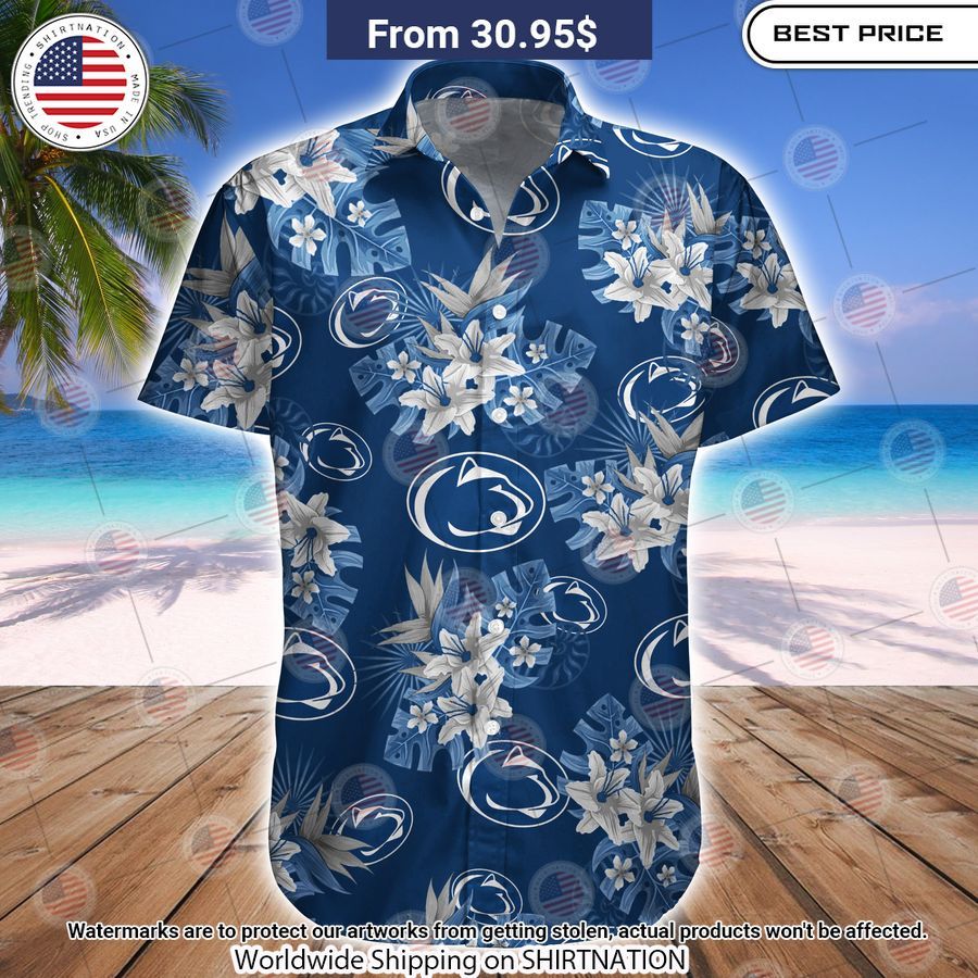 Penn State Nittany Lions Tide Football Hawaiian Shirt Coolosm