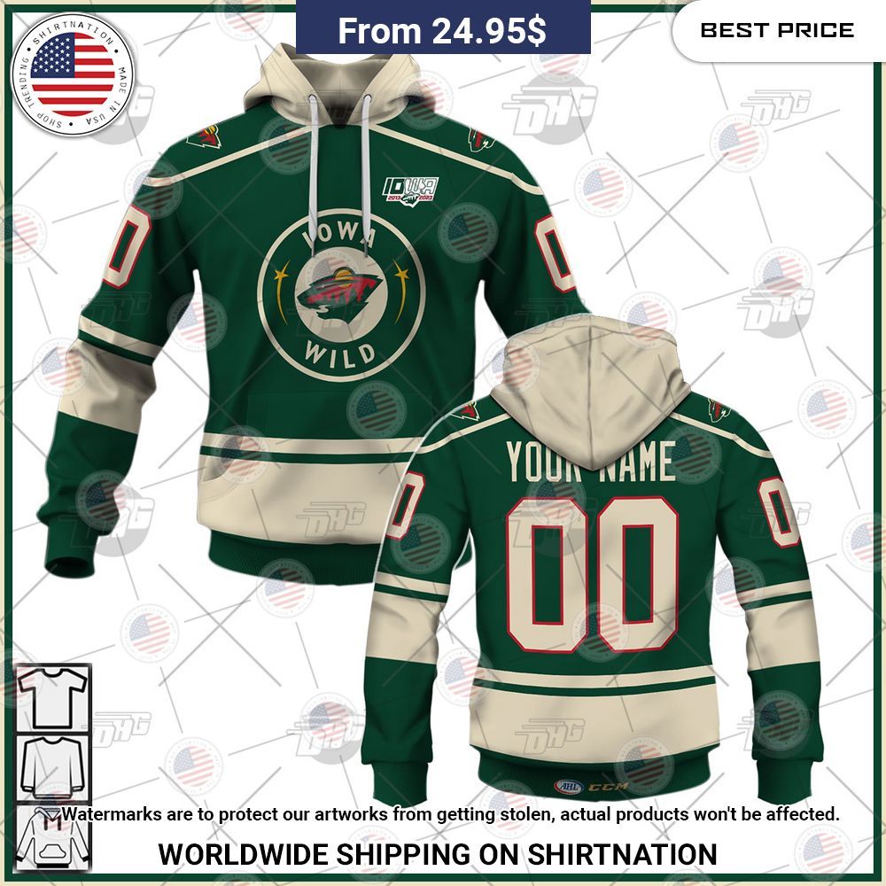 personalized ahl iowa wild 2022 23 premier jersey green shirt 1 834.jpg