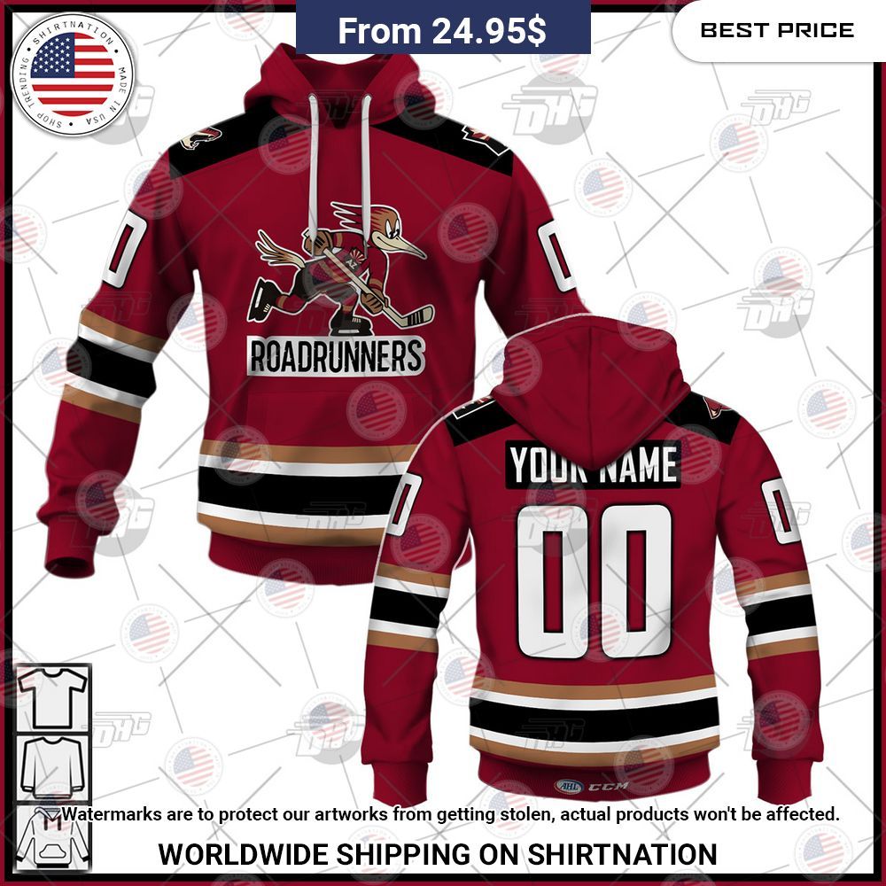 personalized ahl tucson roadrunners premier maroon jersey shirt 1 53.jpg