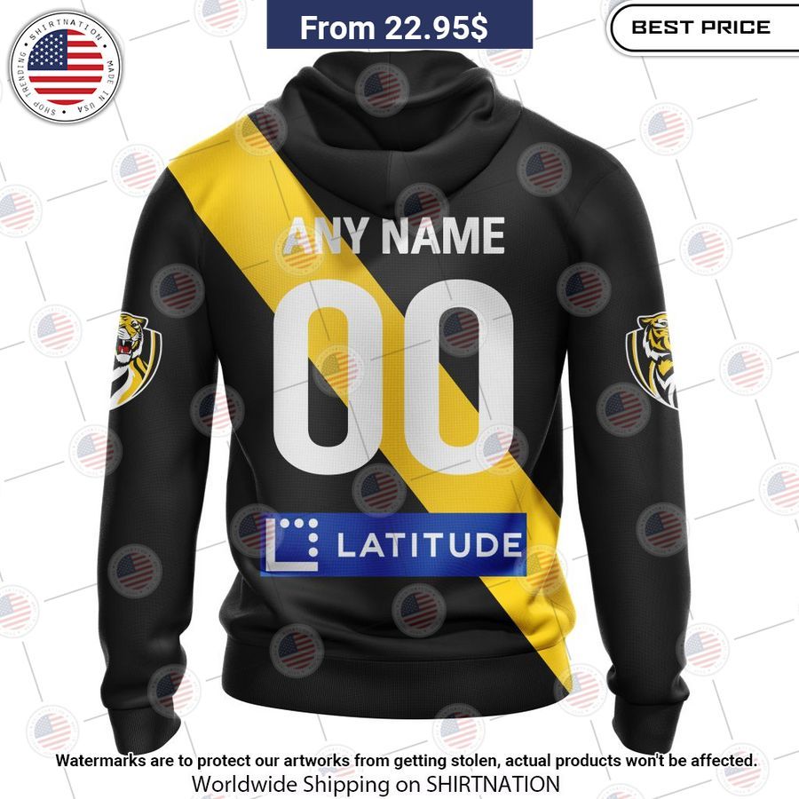 Richmond Tigers Home 2023 Custom Shirt You look lazy