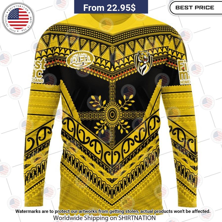 Richmond Tigers Pasifika Custom Shirt Ah! It is marvellous