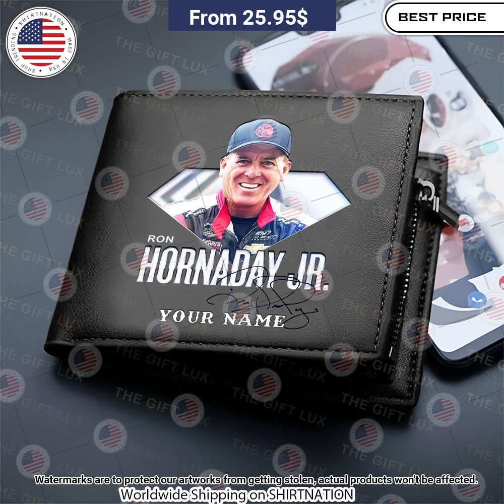 Ron Hornaday Jr. Custom Leather Wallet Damn good