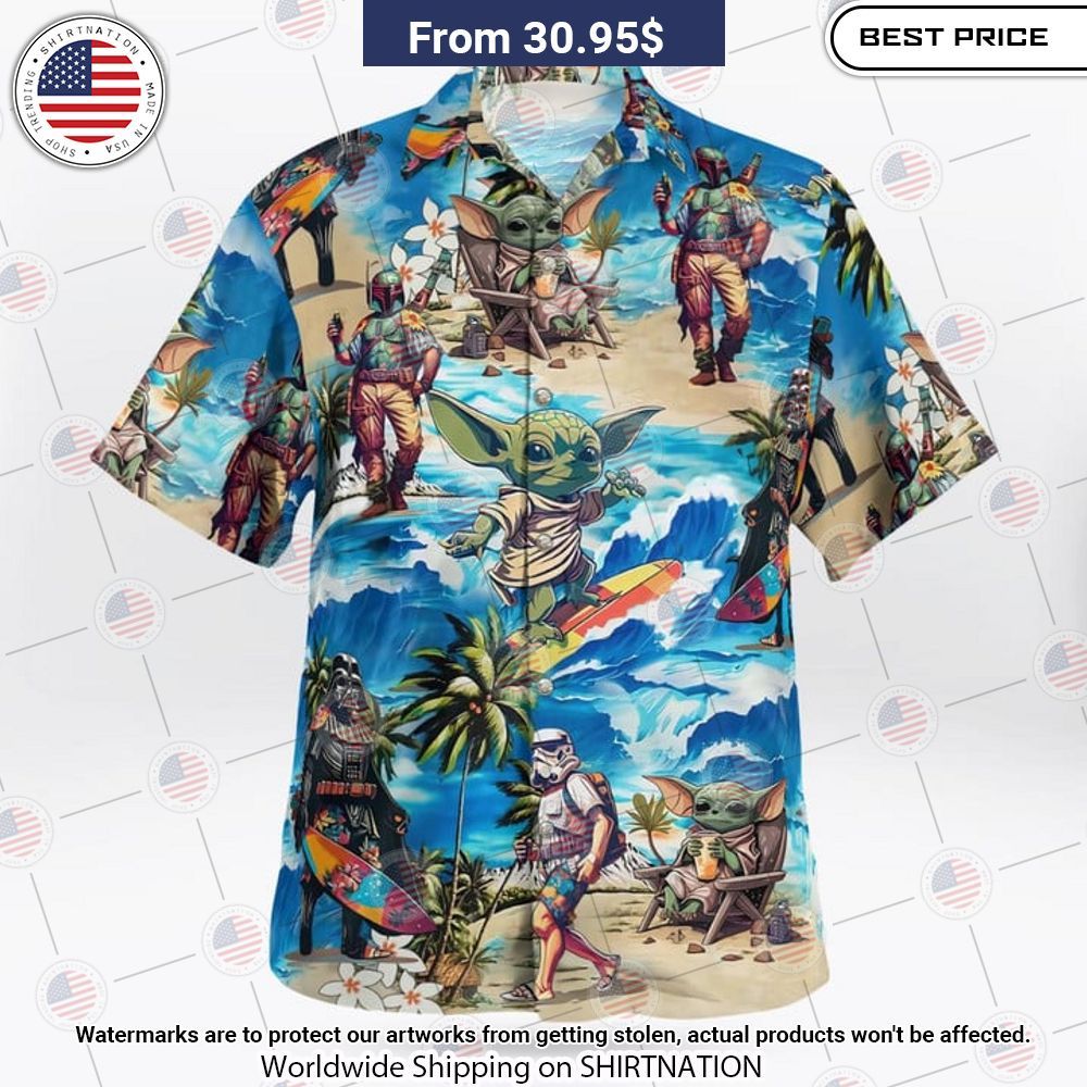 Special Star Wars Surfing Hawaiian Shirt Our hard working soul