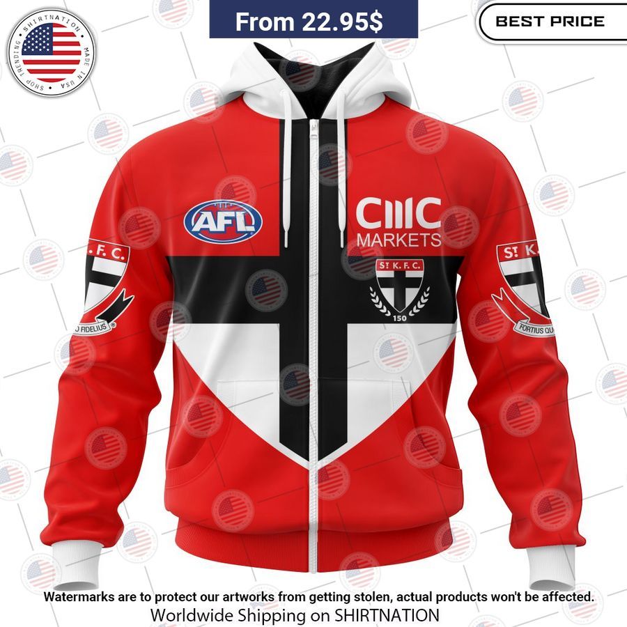 St Kilda Football Clash Home 2023 Custom Shirt Coolosm