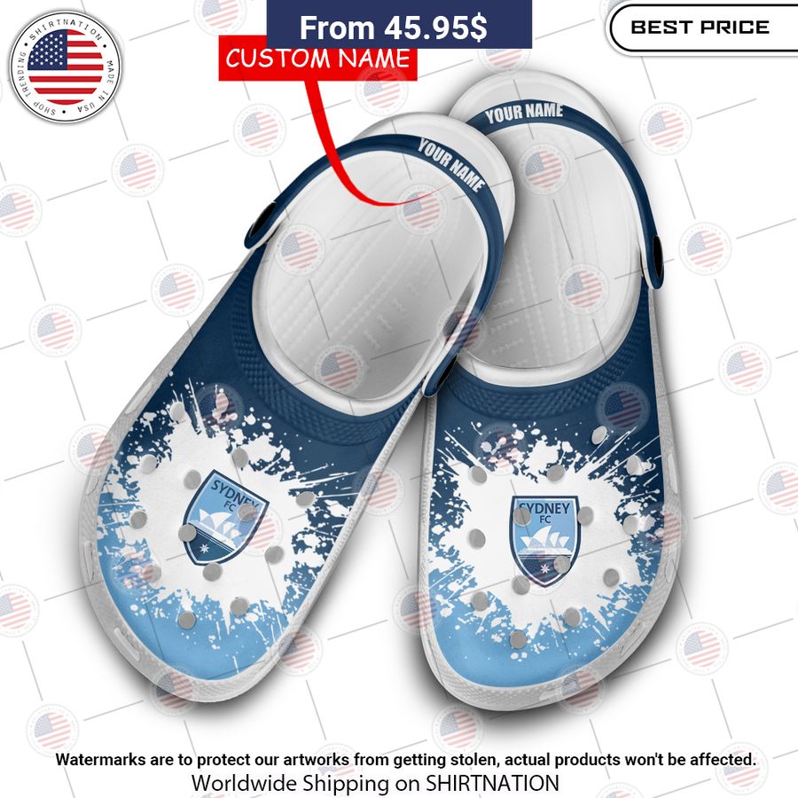 Sydney FC Crocs Shoes Cool DP