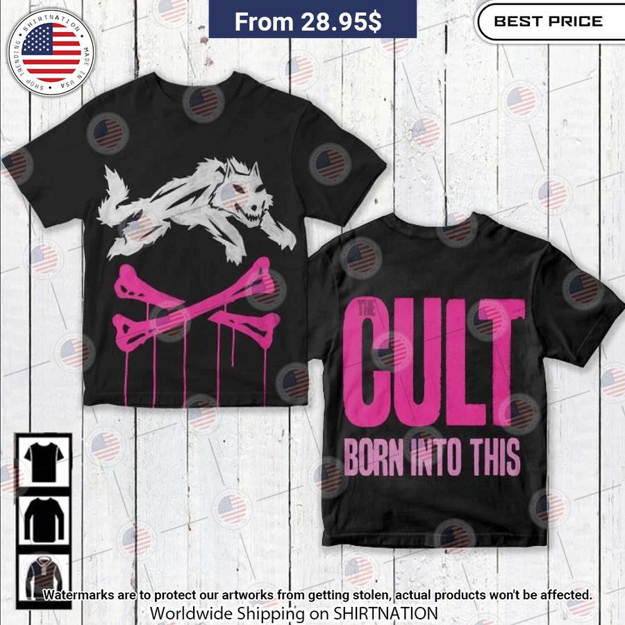 The Cult Born Into This Album Shirt Gang of rockstars