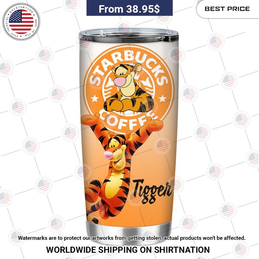 Tigger Disney Starbucks Tumbler Beauty queen