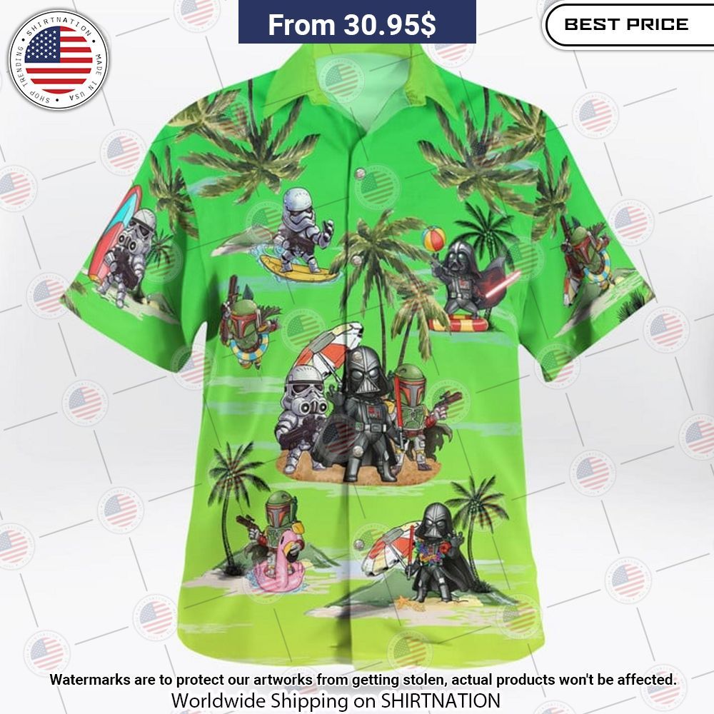 Vader Boba Fett Trooper Summer Time Hawaiian Shirt You are always best dear