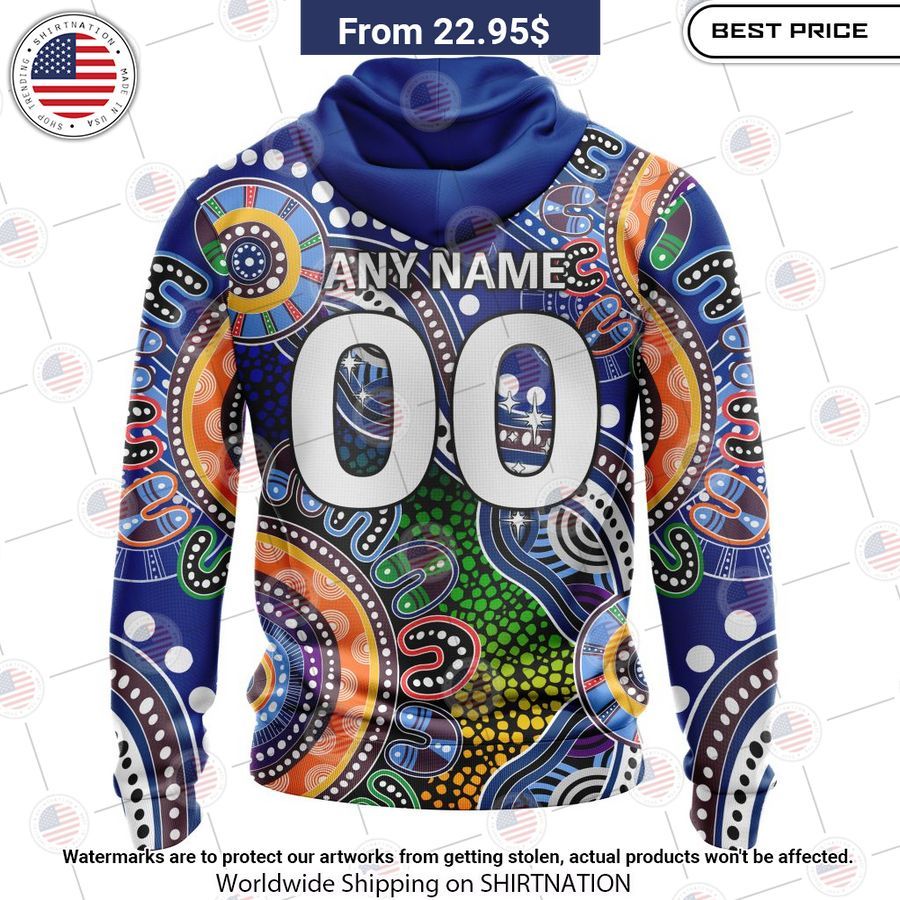 West Coast Eagles Indigenous Custom Shirt Looking so nice