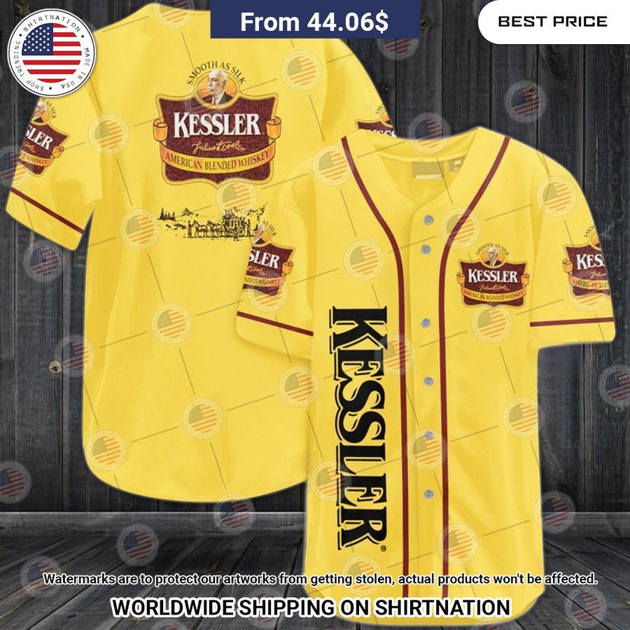 Kessler Whiskey Baseball Jersey Rocking picture