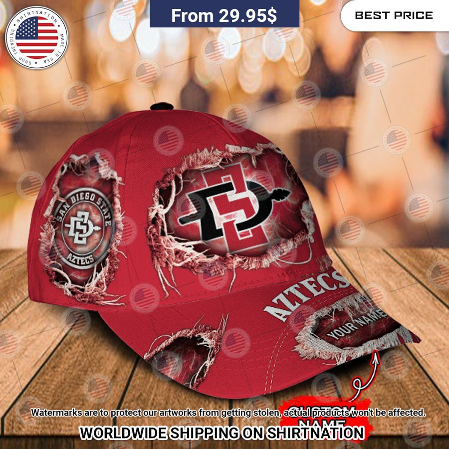 NCAA San Diego State Aztecs Custom Cap Great, I liked it