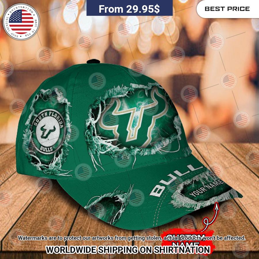 NCAA South Florida Bulls Custom Cap You look cheerful dear