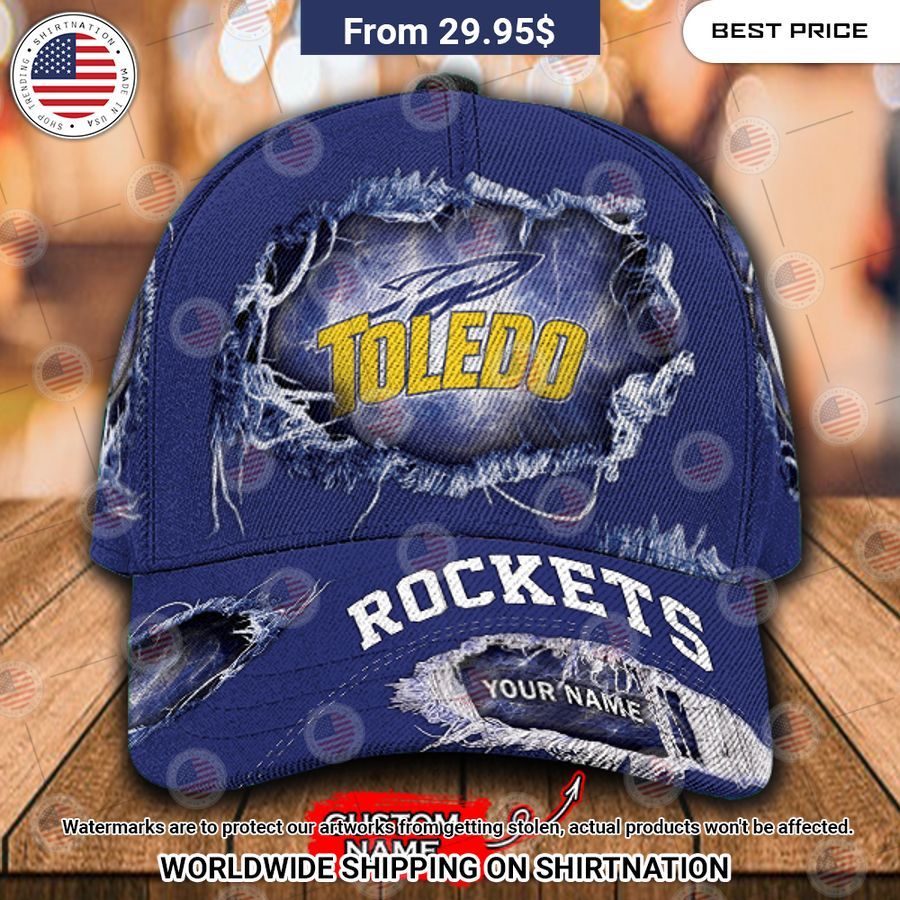 NCAA Toledo Rockets Custom Cap Lovely smile