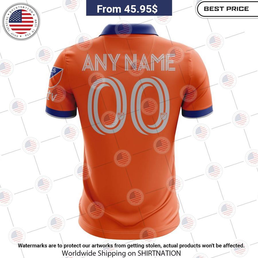 Personalized FC Cincinnati 2023 Away MLS Polo Shirt Nice bread, I like it