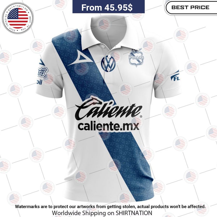 Puebla 2023 2024 Home Liga MX Custom Polo Elegant and sober Pic